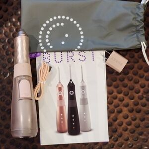 Burst rose gold portable water flosser